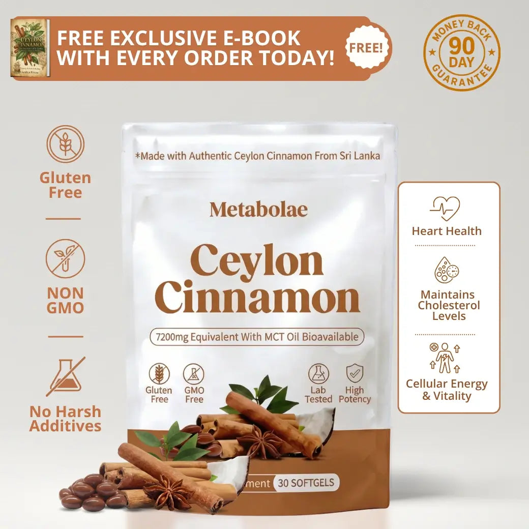 Metabolae Ceylon Cinnamon with MCT Oil